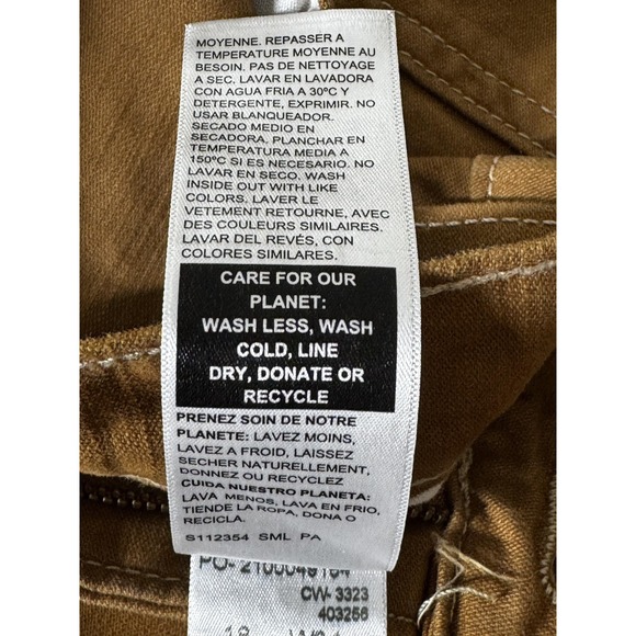 Denizen from Levi's Pants Mens 38 Brown 90s Loose Straight Utility Carpenter - Picture 7 of 13